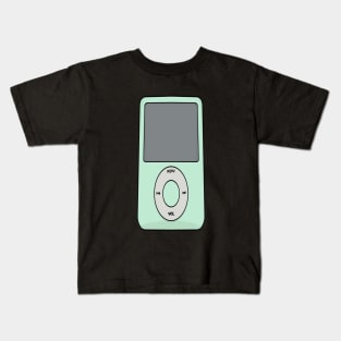 Portable MP3 Player Nostalgic Kids T-Shirt